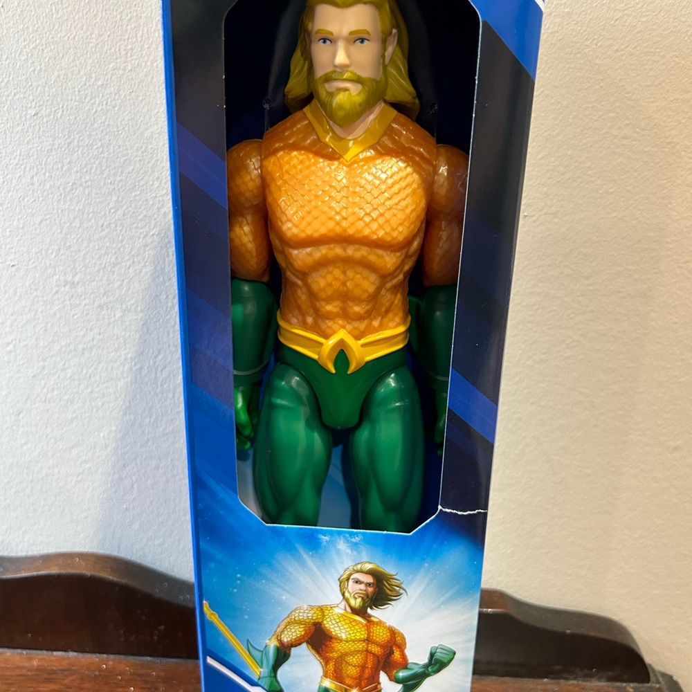 New DC Spin Master 12 inch  Aquaman Action Figure 2023 Collectible